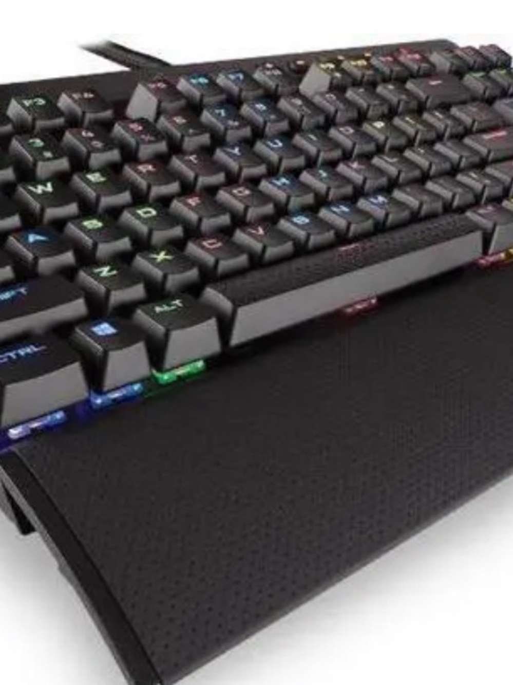 Corsair K65 LUX RGB Mechanical Gaming Keyboard Cherry MX Red Factory Refurbished